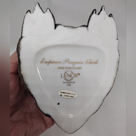 Lenox Vintage 1994 Fine Porcelain Emperor Penguin Chick - Picture 9 of 11